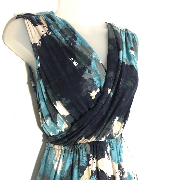 MOSSIMO | Printed Wrap Dress, Sleeveless -- S - Picture 3 of 7